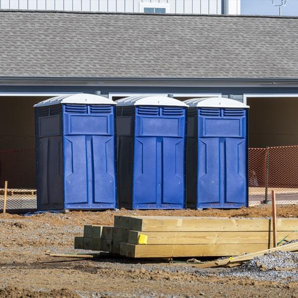 Heavy-duty construction site porta potty in Tullahoma, Tennessee